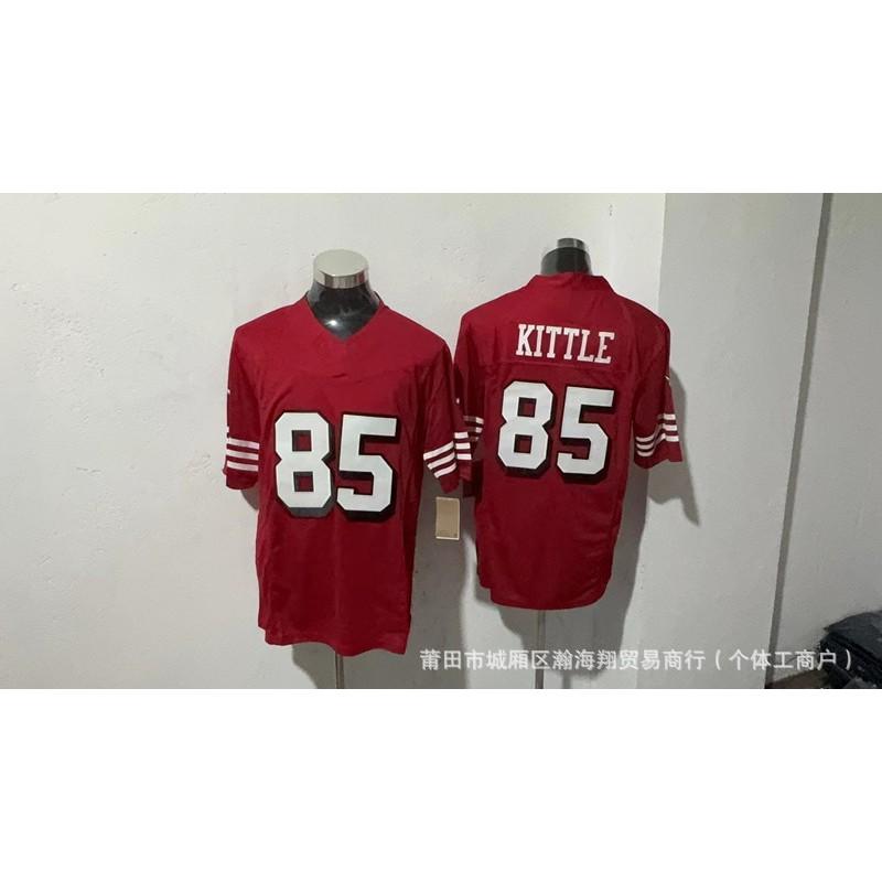 49ers Football Jersey Embroidered American Game Uniform Sports Training Shirt