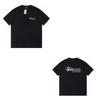 Short-sleeved high-quality trendy brand men's and women's loose cross-border Stu Xi Stu crew neck printed couple T-shirt with the same collection