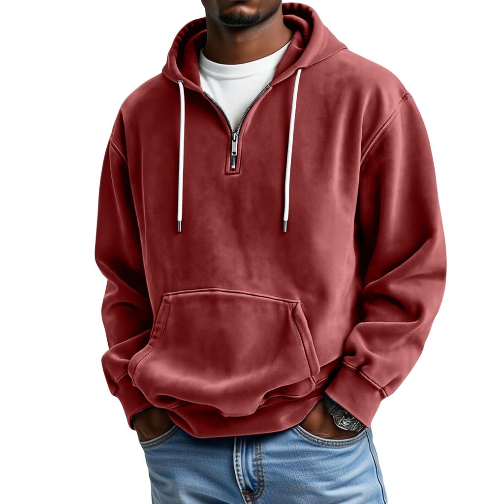 Мужской  Спортивный  Повседневный  С Длинными Рукавами  Капюшон  Худи