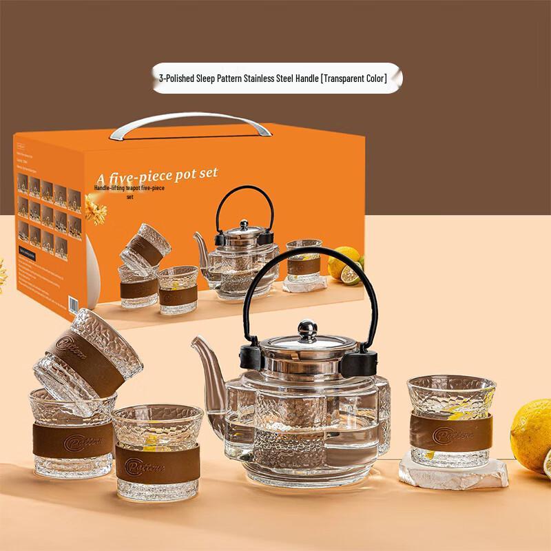 High Borosilicate Glass Tea Set