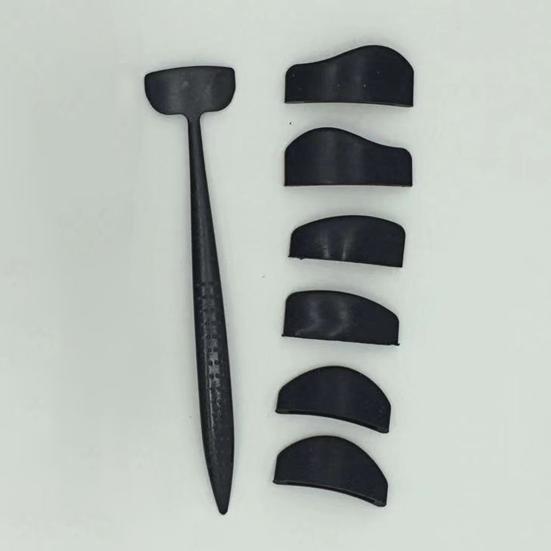 Yousheng 1 Set 6-in-1 Eyeshadow Crease Line Kit Portable Travel Eyeshadow Crease Stamp Women Cut Crease Creation Beginner-Friendly Professional Eye