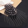 Long Chain Tassel Epaulette Classical Clothing Accessories Vintage Shoulder Brooch  Evening Party