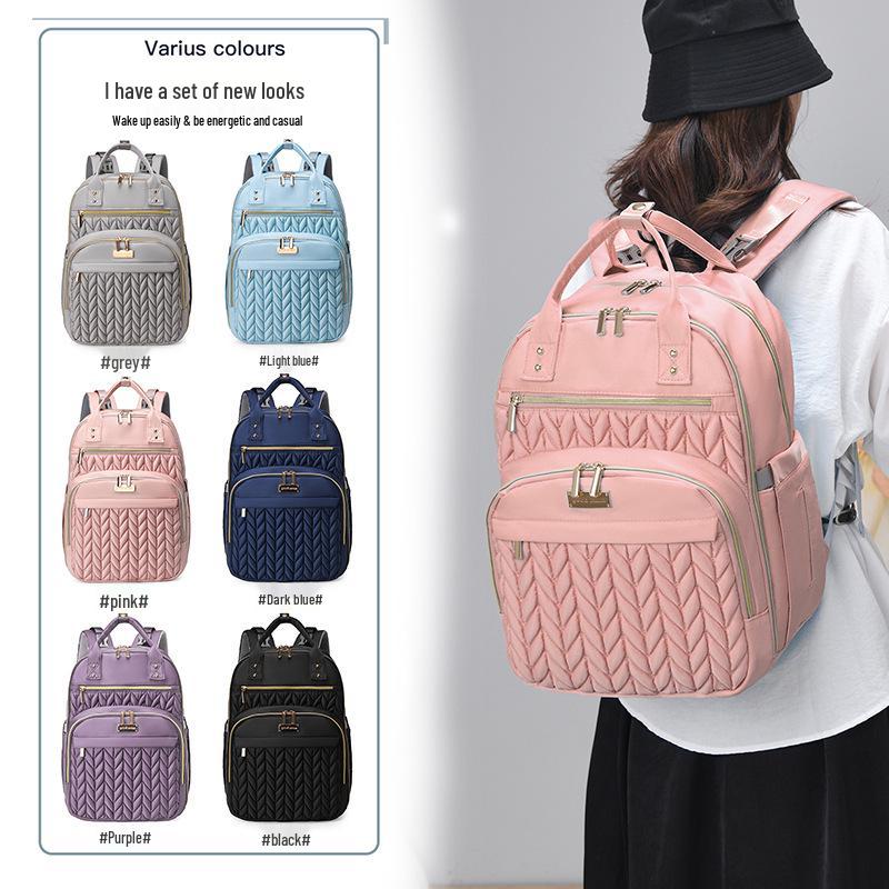 Рюкзак-мумия высокого класса: Просторная детская сумка с термоизолированным отделением для молока для удобных прогулок