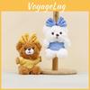 Bowknot Sweater Wear Bear Plush Keychain Stuffed Toy Animal Doll Gifts Kids