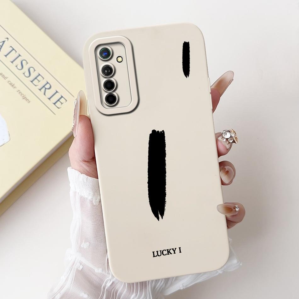 Чехол для телефона Realme X2 XT со счастливой начальной буквой Для Realme XT X2 Мягкий силиконовый противоударный чехол