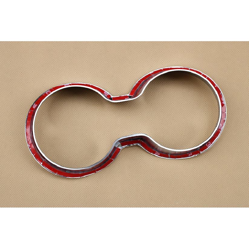 Передняя крышка держателя стакана для воды для Jeep Cherokee KL 2014 - матовый хром