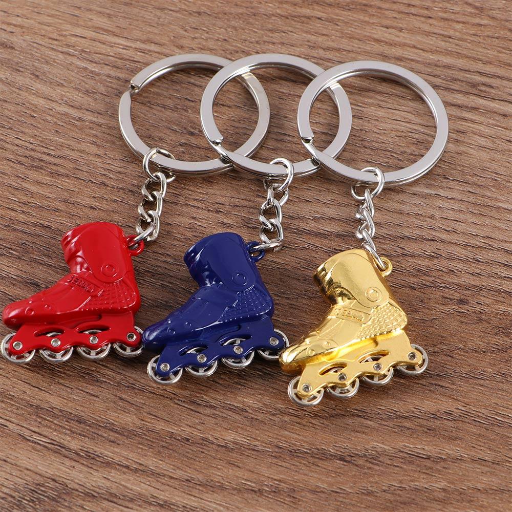 Car Key Ring Roller Skate Bag Holder Skate Key Chain Key Chain Single row skating Skating Pendant
