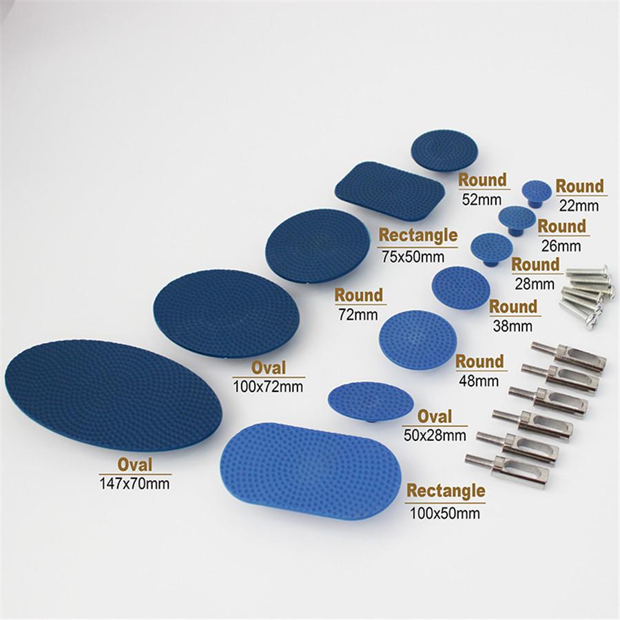 12 шт. очень больших синих клеевых пистонов инструменты для беспокрасочного удаления вмятин для кузова автомобиля