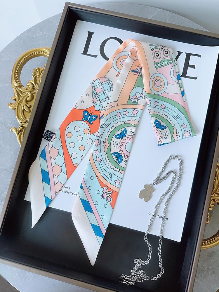 Ленточный декор для ручки сумки-тоут