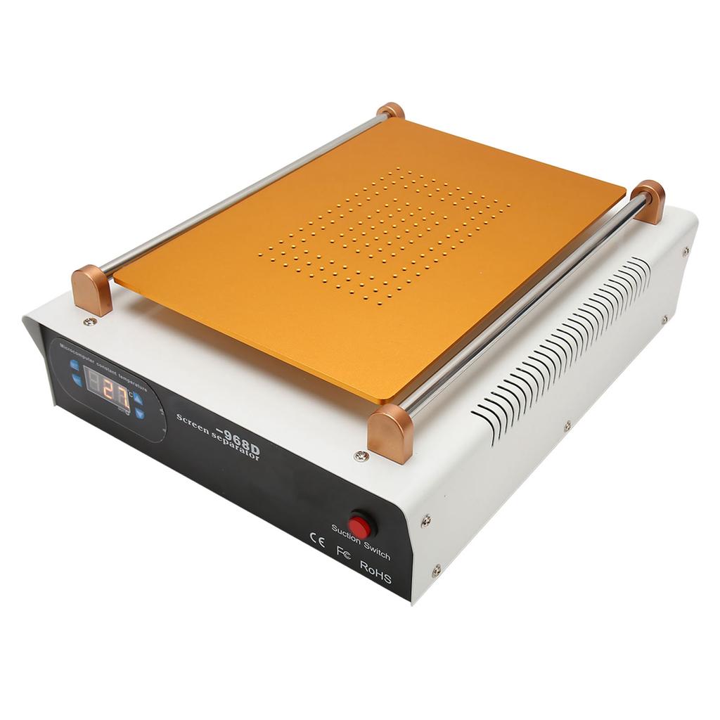 Машина для разделения ЖК-экранов 14 дюймов, встроенная в 968D, с двумя насосами, 800 Вт, машина для разделения экранов