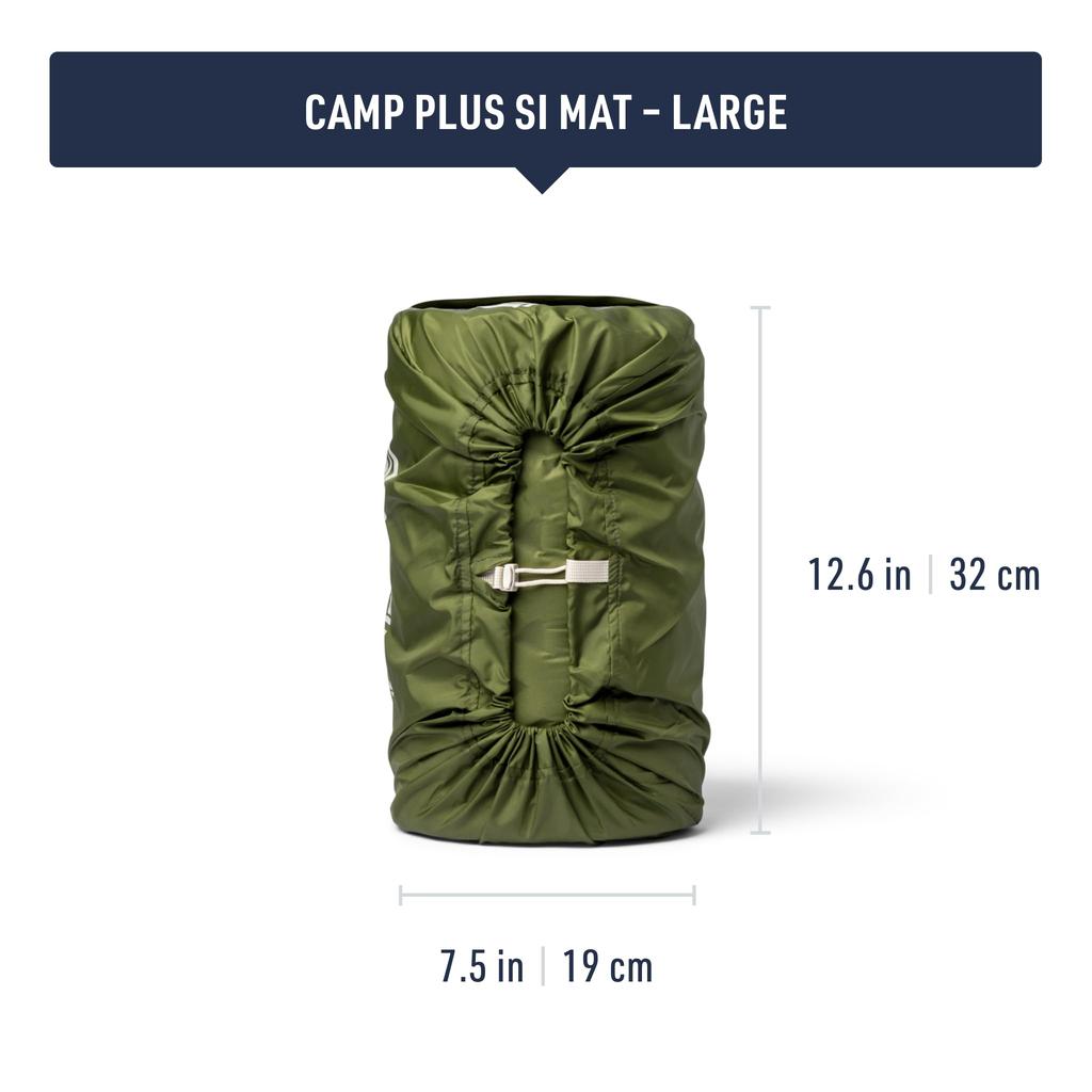 Sea to Summit Camp Plus Foam Sleeping Tapered Large Size x 25 x Self-Inflating Mat, Design, (78 2.6 inches)