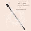 1PC Double-head Dual-purpose Stainless Steel Manicure Peeling Push Hand Repair and Nail Removal Phototherapy Care Large and Small Steel Nail Push Tool