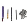 34PCS Set Metric Thread Repair Kit 304 Stainless Steel Thread Repair Installation Kit