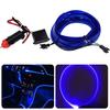 4 м 12 В Авто Стайлинг Гибкая внутренняя декоративная полоса EL Wire Cable Light Lamp