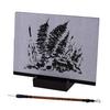 Reusable Buddha Board Artist Board Paint with Water Brush & Stand Release Pressure Relaxation