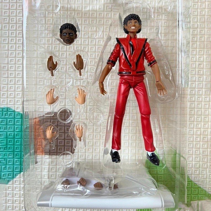 Новая фигурка Майкла Фигурка Майкла 14 см ПВХ Коллекция Украшение Smooth Criminal Подвижная Figma Аниме Модель Игрушки