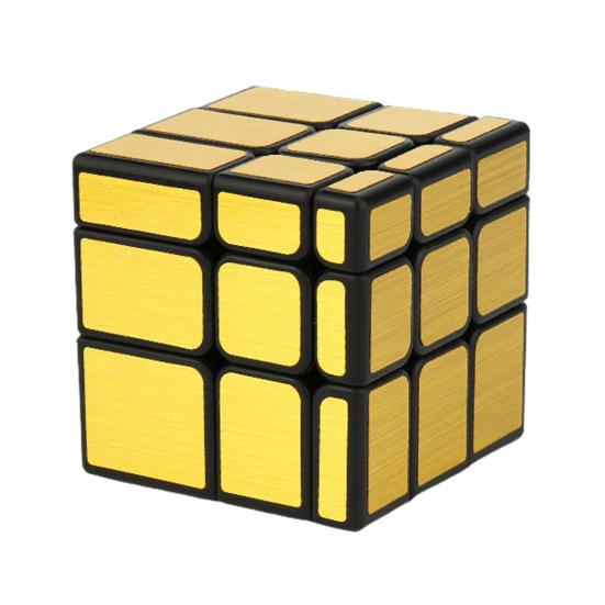 Magics Cube 3 Order Ideas Gift Classic Professional Gold Color/Silver Color Magic Mirror Cube for Children