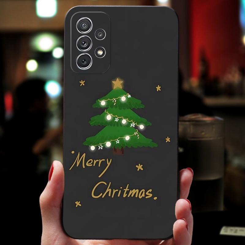 Чехол для телефона Samsung Note Galaxy 8 9 20 10 Pro Plus Ultra M20 M31 M40 M10 J7 J6 Prime с изображением рождественской елки, снеговика и Санты.