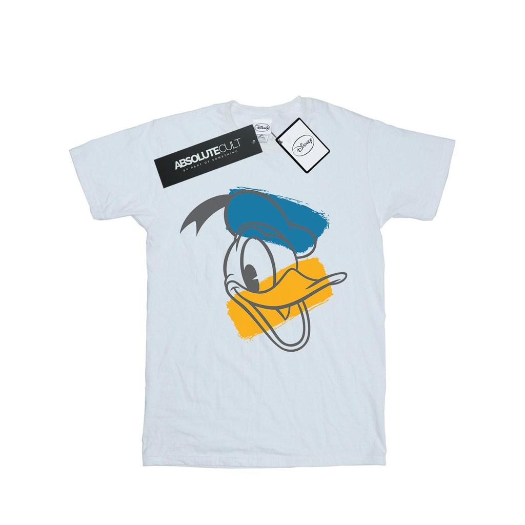Disney Mens Donald Duck Head T-Shirt