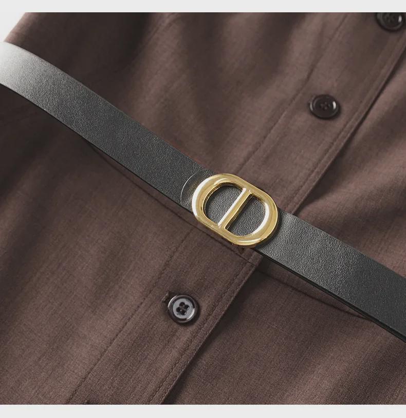 Французский шик для поездок на работу: Премиум легкое роскошное женское платье-костюм