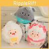 Delightful Happy Sheep Plush Pendant Keychain Collection Featuring Lazy Sheep And Little Gray