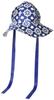 Standard Flower Jacquard Tulip Hat Off X Blue Free [Double Clothing] 0600-130-231 Women's