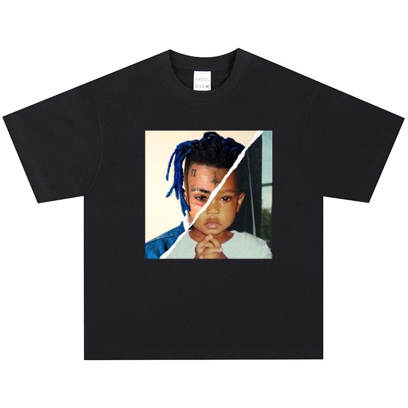 Футболка Xxxtentacion, Мягкая ткань, Повседневная