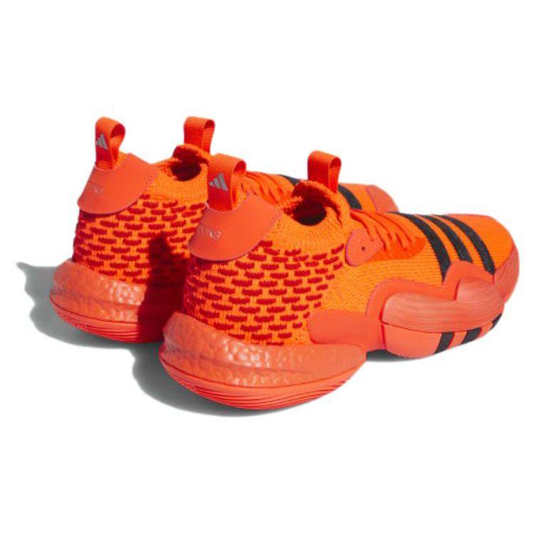 adidas Trae Young 2.0 Удобные Дышащие Нескользящие Прочные Низкие Баскетбольные Кроссовки Унисекс Оранжевый IE1669
