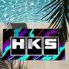 Модные быстросохнущие пляжные полотенца H-HKS подходят для бассейнов, кемпинга, йоги и спортзала