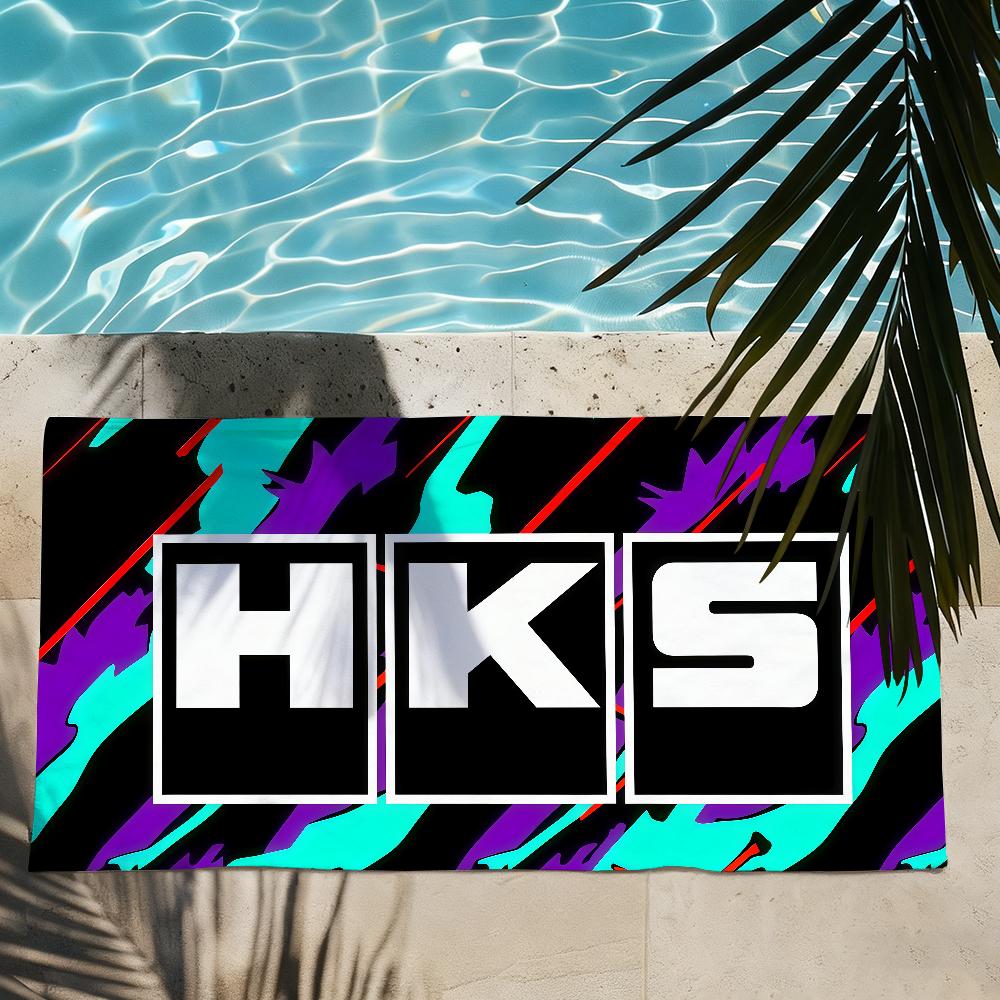 Модные быстросохнущие пляжные полотенца H-HKS подходят для бассейнов, кемпинга, йоги и спортзала