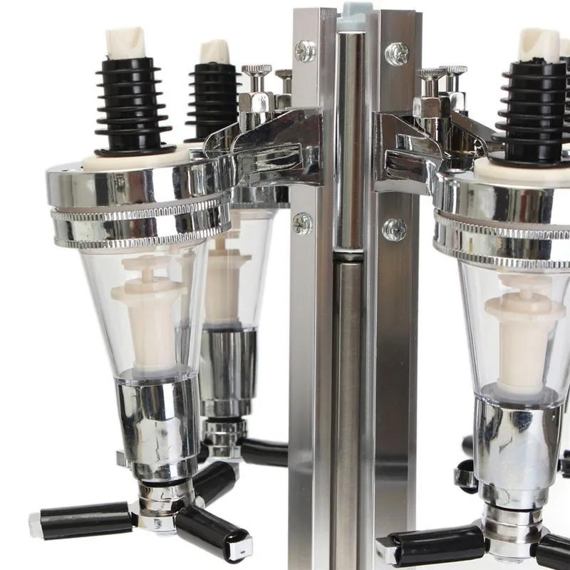 Горячая настенная стойка вращающаяся на 4/6 бутылок вина пива ликера напитков домашний бар разливочная стойка вино сока шот диспенсер