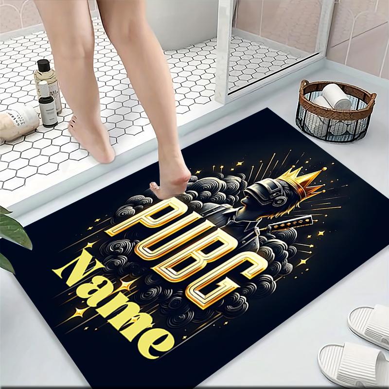 Custom Name "Fantasy Angel Journey" Carpet Rug Customizable Soft Washable Anti-Slip Home Living Room Sofa Mats Personalized Rug. 090999