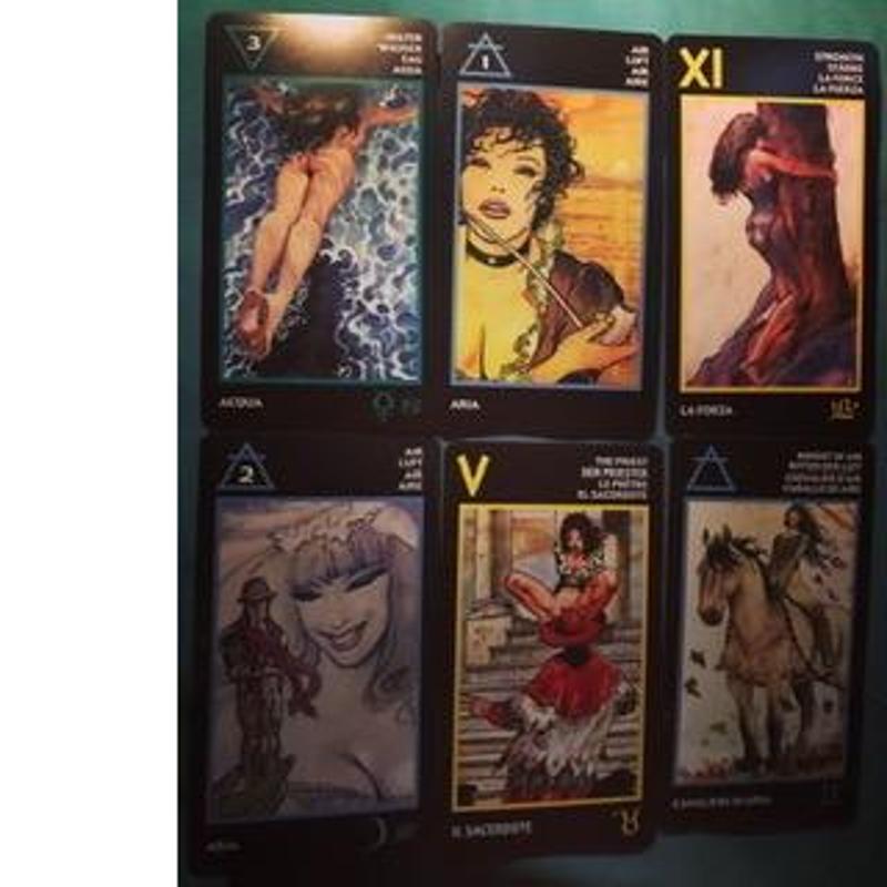 Карты Эротического Таро Манары 22 Старших Аркана 56 Младших Арканов Гадальные инструкции