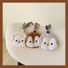 Cute Plush Penguin Coin Purse Colorful Hanging Rope Mini Storage Bag Small Makeup Bag  Students