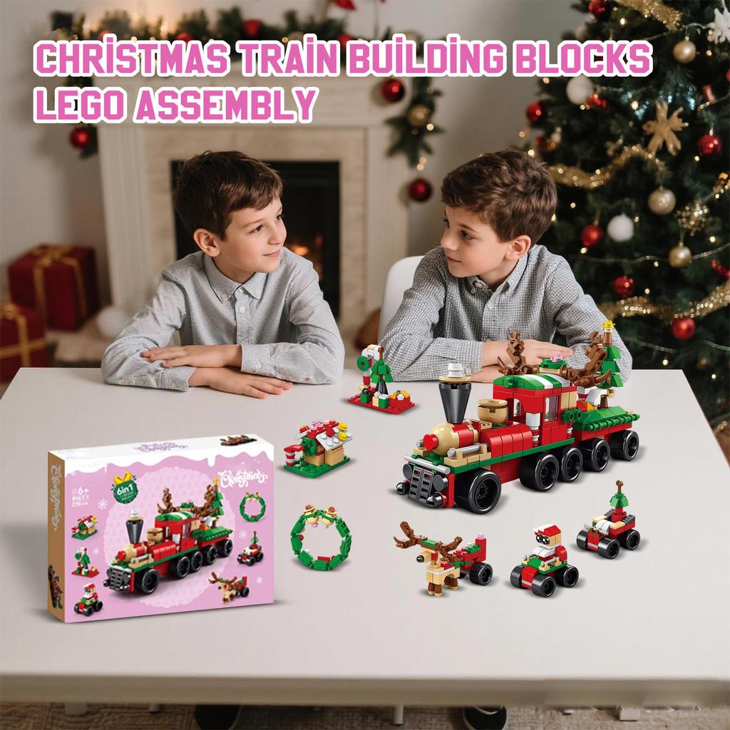Christmas  Building Christmas Box Christmas Building Assembly