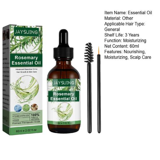 Натуральное эфирное масло для роста волос Питает кожу головы Увлажняет корни волос Массажное масло для кожи и волос Восстанавливает волосяные фолликулы Быстро растущие поврежденные волосы