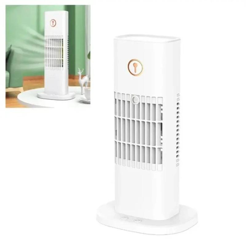 USB Air Conditioner Fan with Humidifier Cooling Spray Function for Home Office Desktop Use