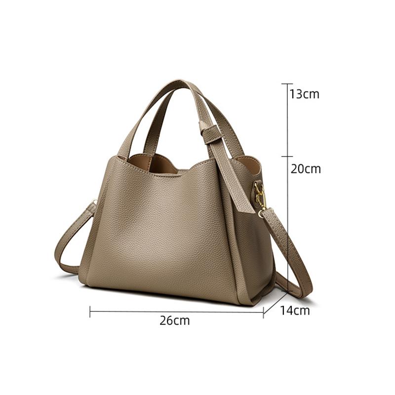 Женская сумка-ведро из искусственной кожи, женская модная сумка-тоут, повседневная сумка через плечо, сумка для поездок на работу, дорожная сумка, кошелек