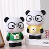 Money Container Versatile Coin Holder Lovely Panda Shaped Money Holder Piggy Banks Coins Savings Jar for Animal Lovers