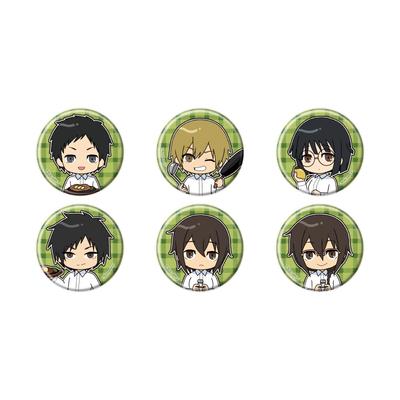 Durarara x 2 16 [Иллюстрация в стиле ПОП-АРТ] Значок-пины 6 штук в коробке