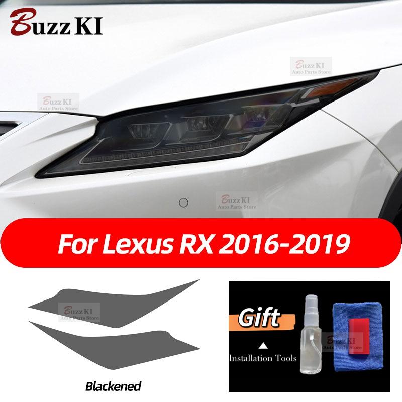 Для Lexus ES 300h NX CT GS IS LC LS RX LX570 RC UX GX F Sport Дымчато-черная ТПУ наклейка Защитная пленка для фар автомобиля