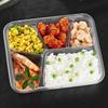 Baichufang 5-Compartment Disposable Plastic Food Containers
