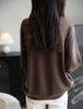 Women's Autumn/Winter Wool Batwing Sleeve Turtleneck Sweater