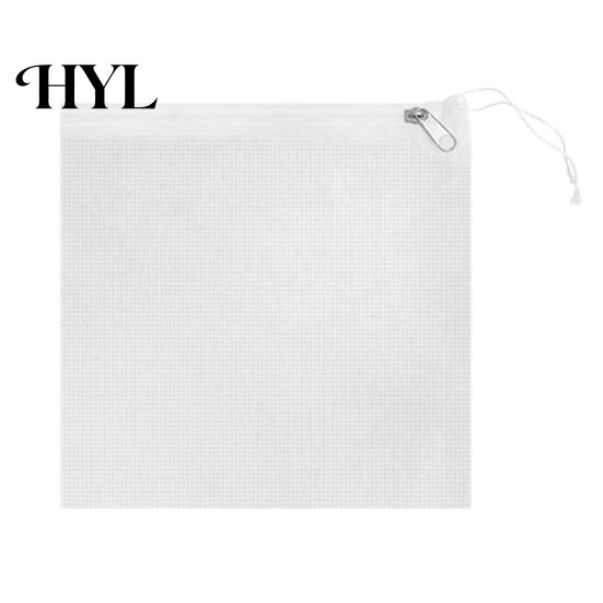 Large Tree Netting Cover Fruit with Zipper Drawstring Design Ultra-Fine Garden Supplies Mesh Transparent Bird Insect Plant Screen
