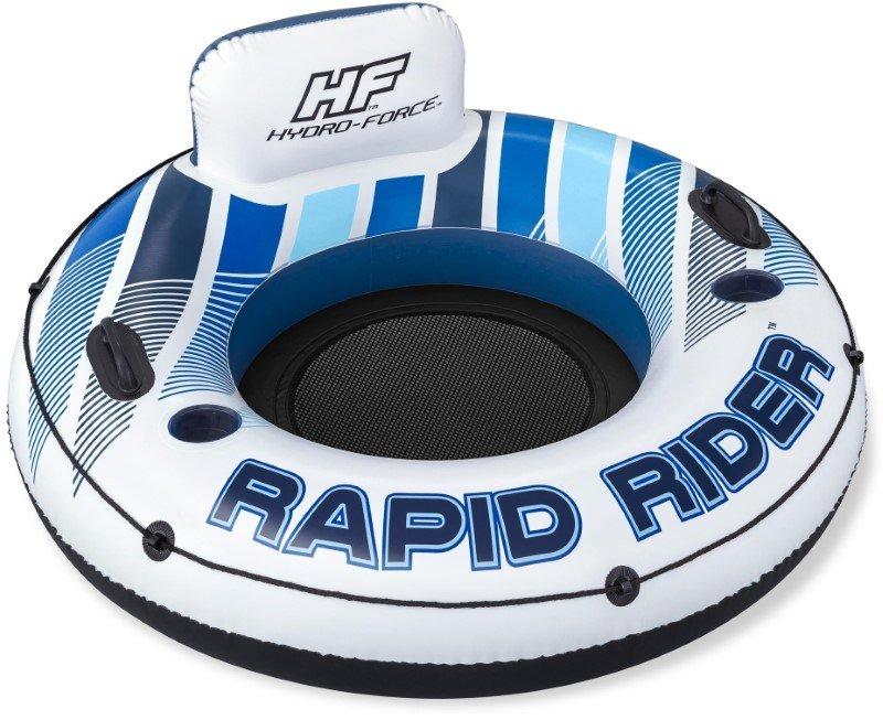 Inflatable ring with backrest Rapid Rider 135 cm Bestway 43116