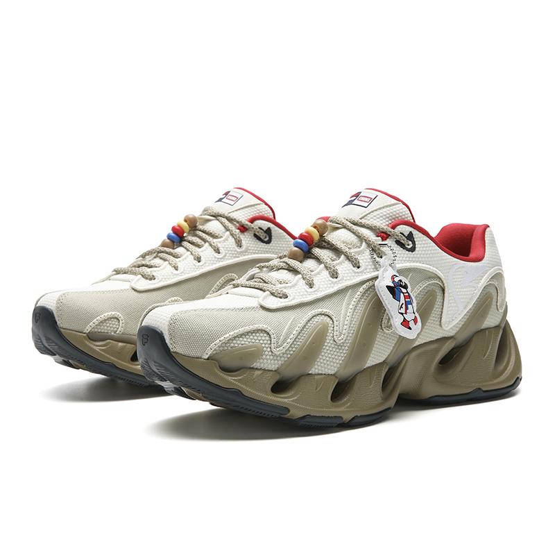 Fila X CHUMS Амортизирующие Устойчивые к истиранию Легкие Увеличивающие рост Низкие Массивные Кроссовки Женские F12W613125FVO