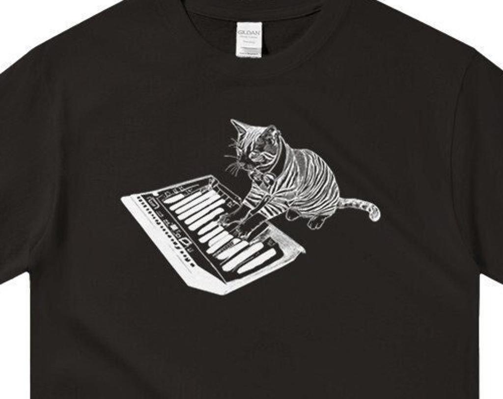 Cat Playing Piano Shirt, Animal Lover Shirt, Cat Gifts, Funny Animal Shirt, Cute Animal shirt, Cool Animal Shirt, Gifts For Her/Him