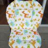 Universal Kids Cart Mat Cartoon Print Baby Dining Chair Pad  Baby Stroller Accessories