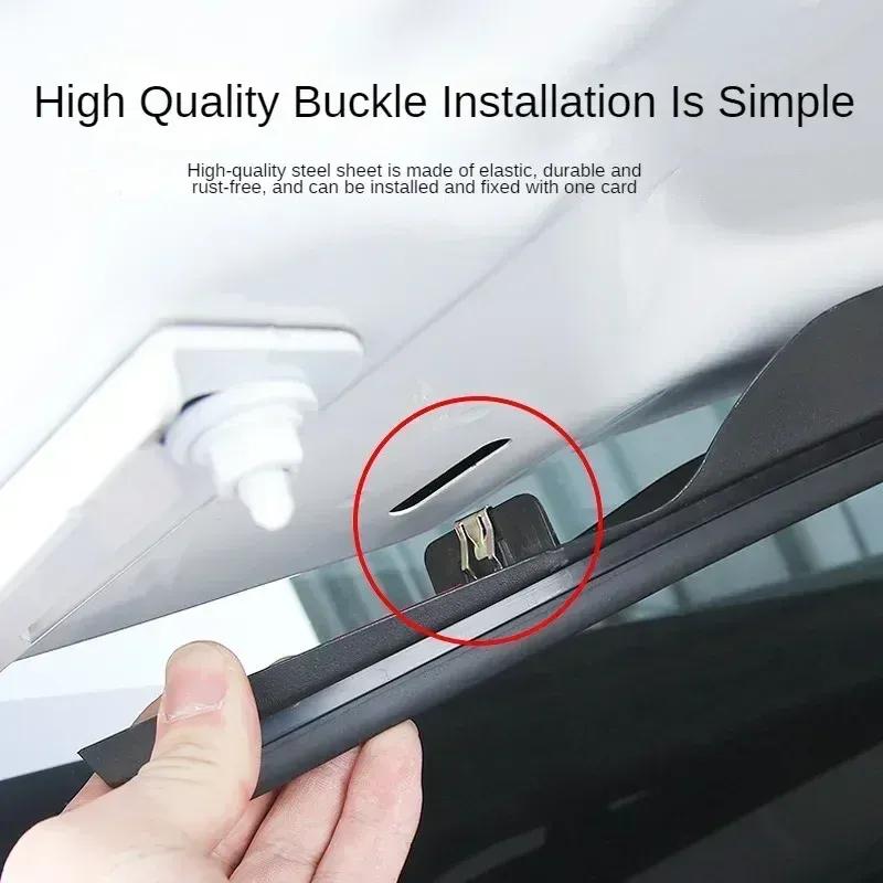 Front Trunk Hood Water Strip For Tesla Model Y 3 Water Seal Retaining Strips Weather Rubber Air Vent Intake Protect Accessories