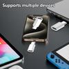 1-10 шт. Адаптер IOS Female на Type C C Male PD27W Быстрая зарядка Высокоскоростная передача данных Конвертеры для iPhone 15 Pro Max Plus